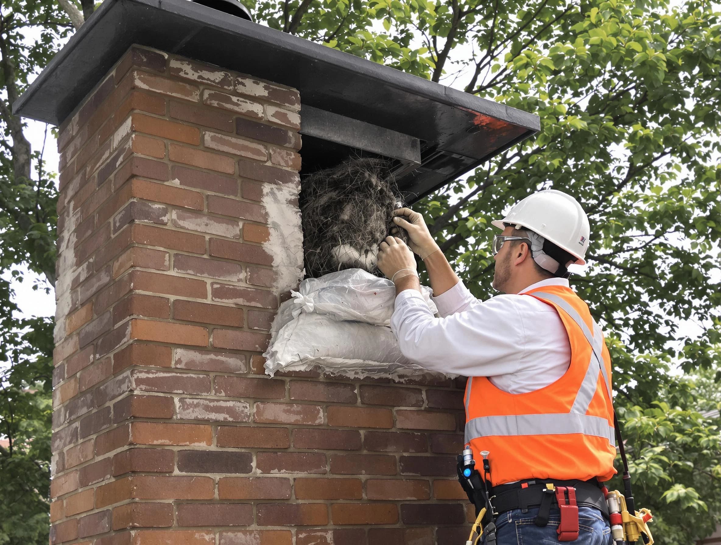 Humane removal of debris and animals by Pleasant View Chimney Sweep in Pleasant View, UT