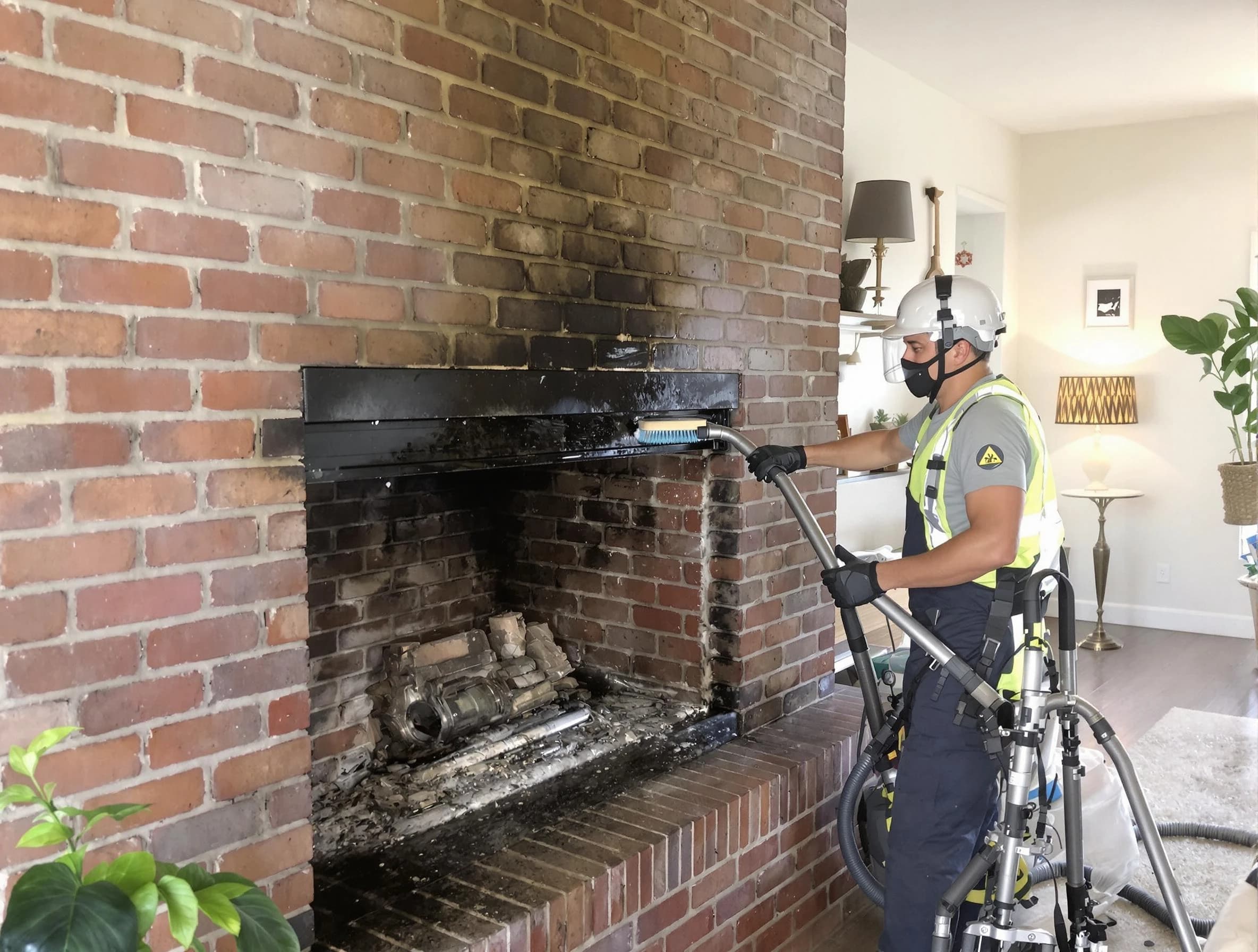 Pleasant View Chimney Sweep providing fireplace cleaning services in Pleasant View, UT