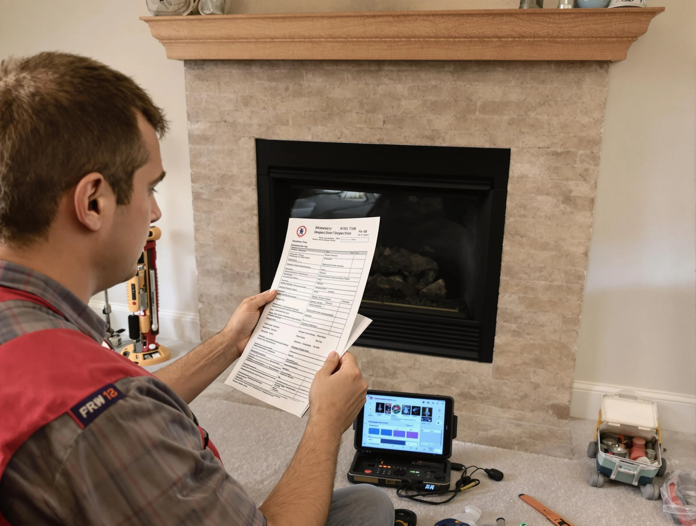 Thorough chimney inspection by Pleasant View Chimney Sweep in Pleasant View, UT